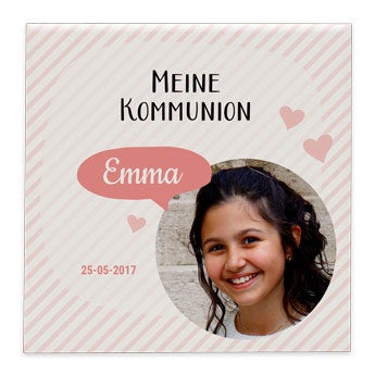 Fotofliese Kommunion