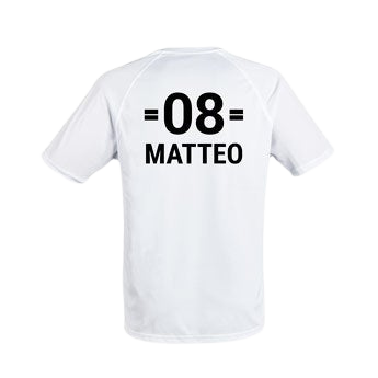 Sportshirt Herren - Weiß - L