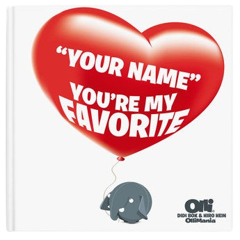 Personalised book - You're My Favourite - XXL - Hardcover