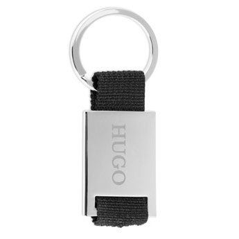 Luxurious key ring with name - Rectangle