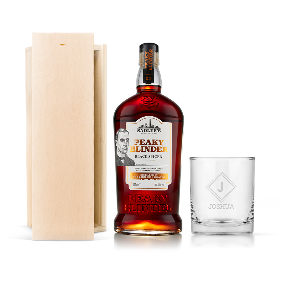 Rum Peaky Blinders - Con Bicchiere Inciso