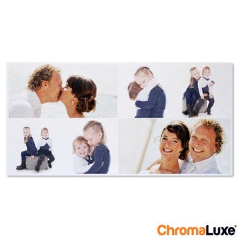 Chromaluxe Fototafel -  Gebürtstet 60x30 cm