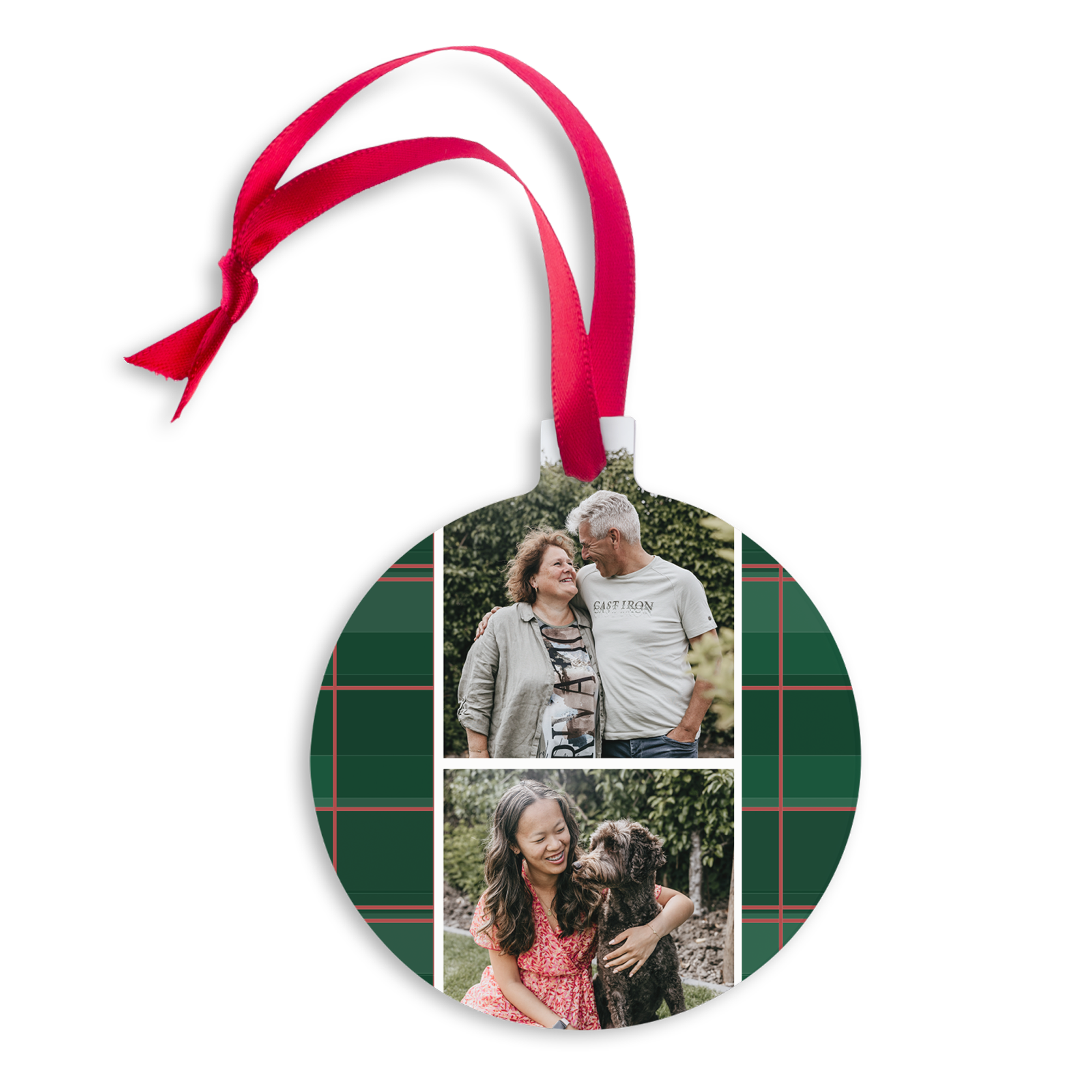 Enfeites de Natal personalizados alumínio - Bauble (4)