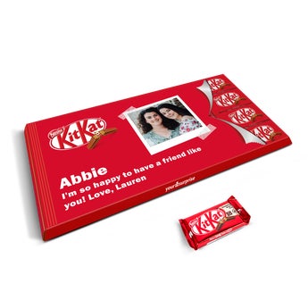Barra  de chocolate XL personalizada - KitKat 
