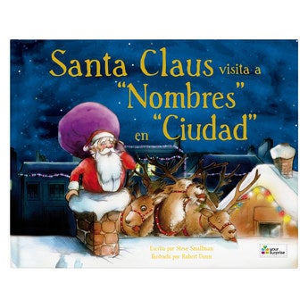 ¡Santa Claus viene a visitarte!