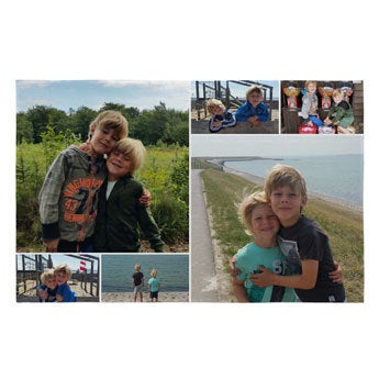 Tryckt bordsduk - 200x130cm