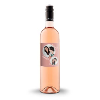 Wine with personalised label - Maison de la Surprise - Syrah