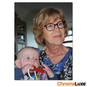 Chromaluxe Aluminium photo - White - 15x20 cm