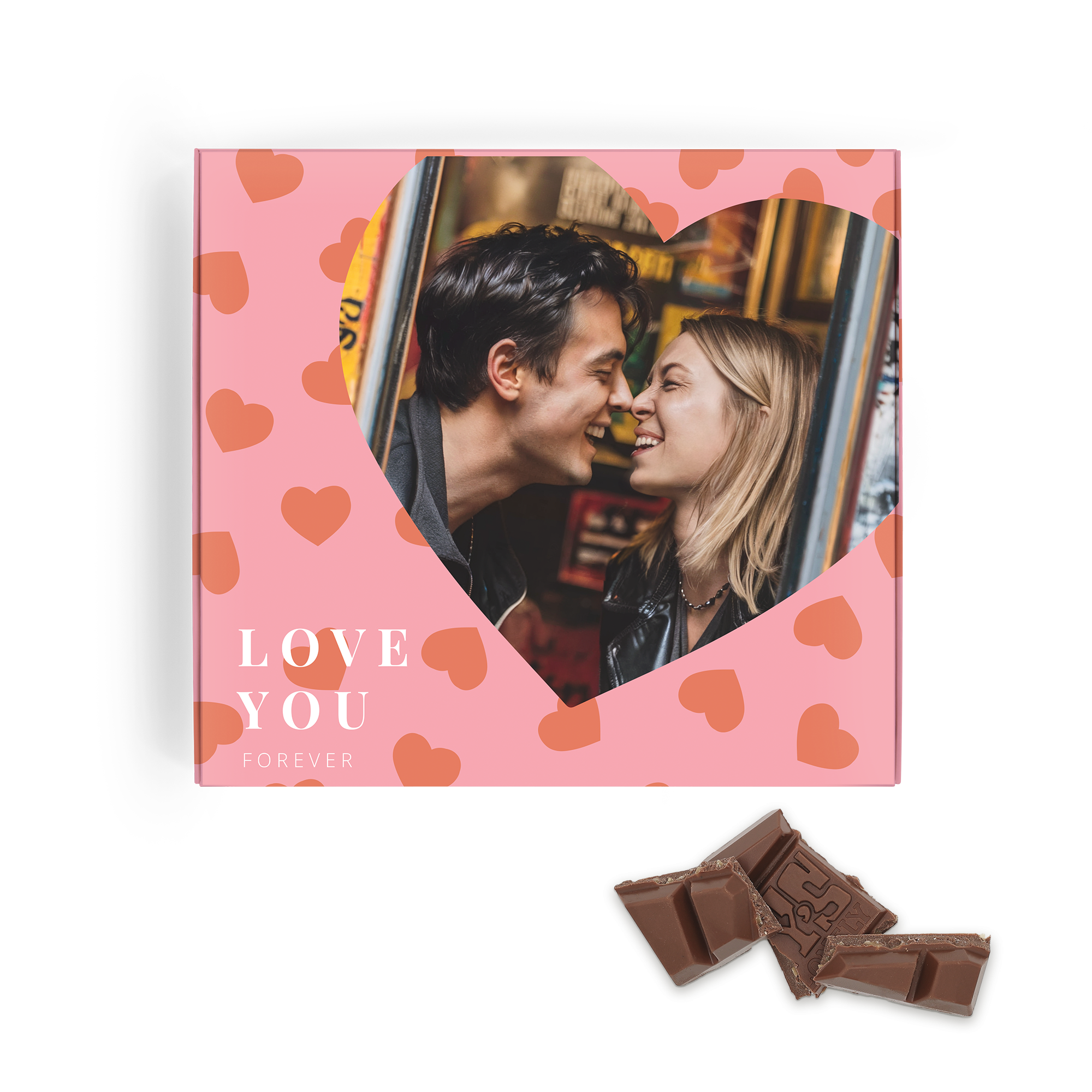 Personalised Tony Chocolonely Chocolate Gift Box - Just because