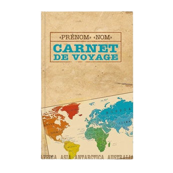 Carnet de voyage personnalisé