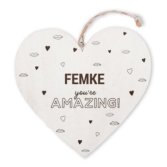 Houten hart - Valentijn