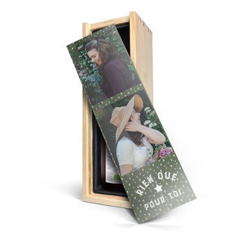 Yalumba Shiraz bio - Coffret personnalisé