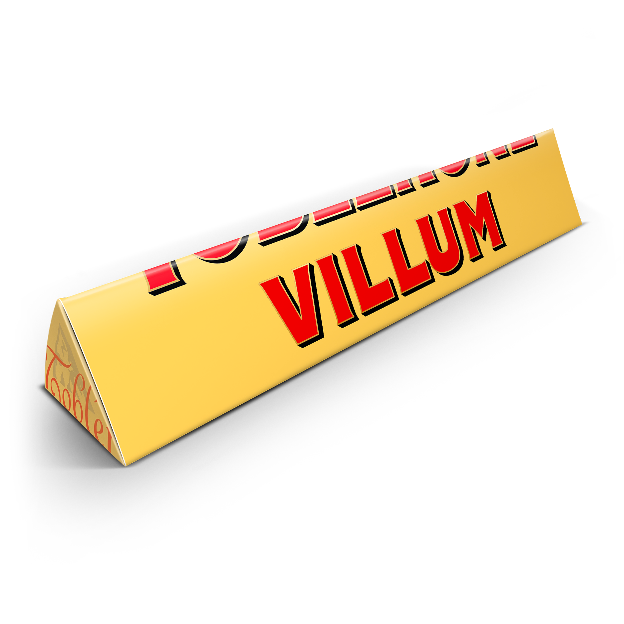 Toblerone med navn