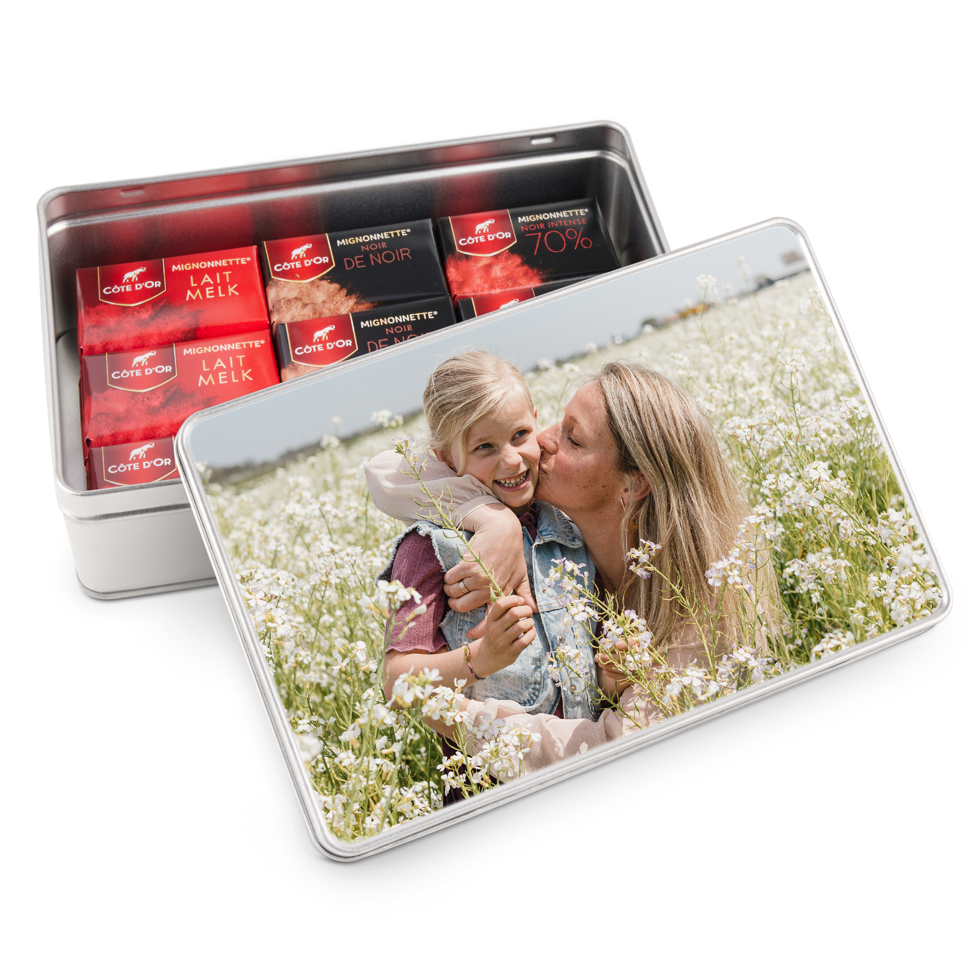 Personalised gift tin - Côte d’Or