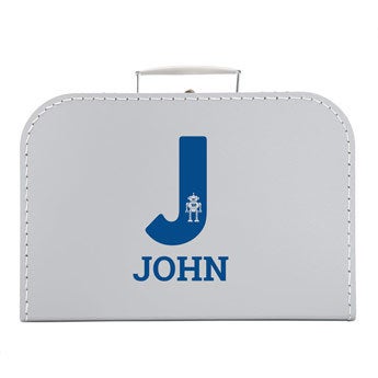 Børnekuffert – Grå – Large