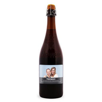 La Trappe Quadrupel sör - Egyedi címke