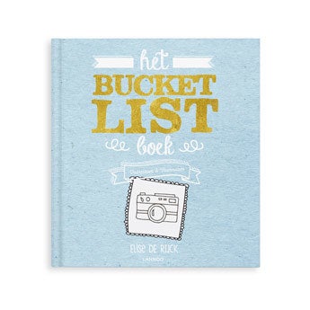 Het Bucketlistboek voor op reis