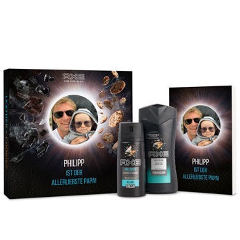 Axe Geschenkset Deo, Duschgel & Bullet Journal