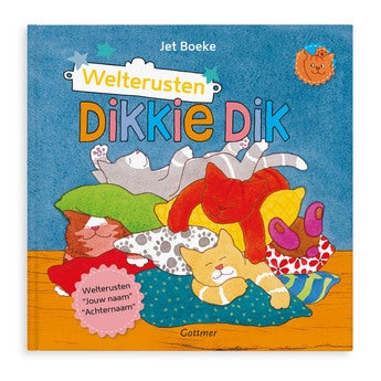 Boek met naam - Dikkie Dik welterusten - Hardcover