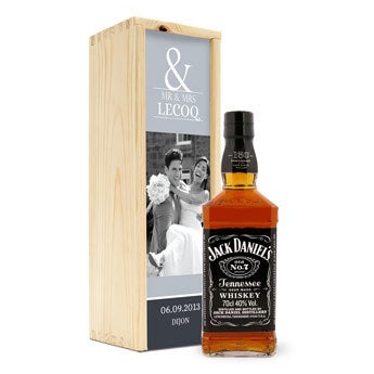 Jack Daniels - avec coffret personnalisé