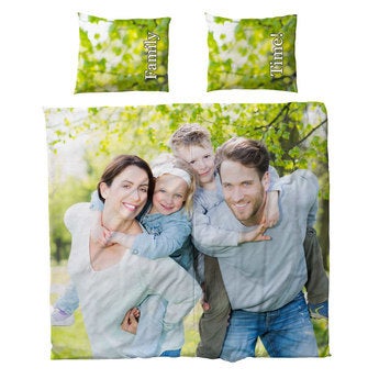 Personligt sengetøj - polyester - 240x220 cm