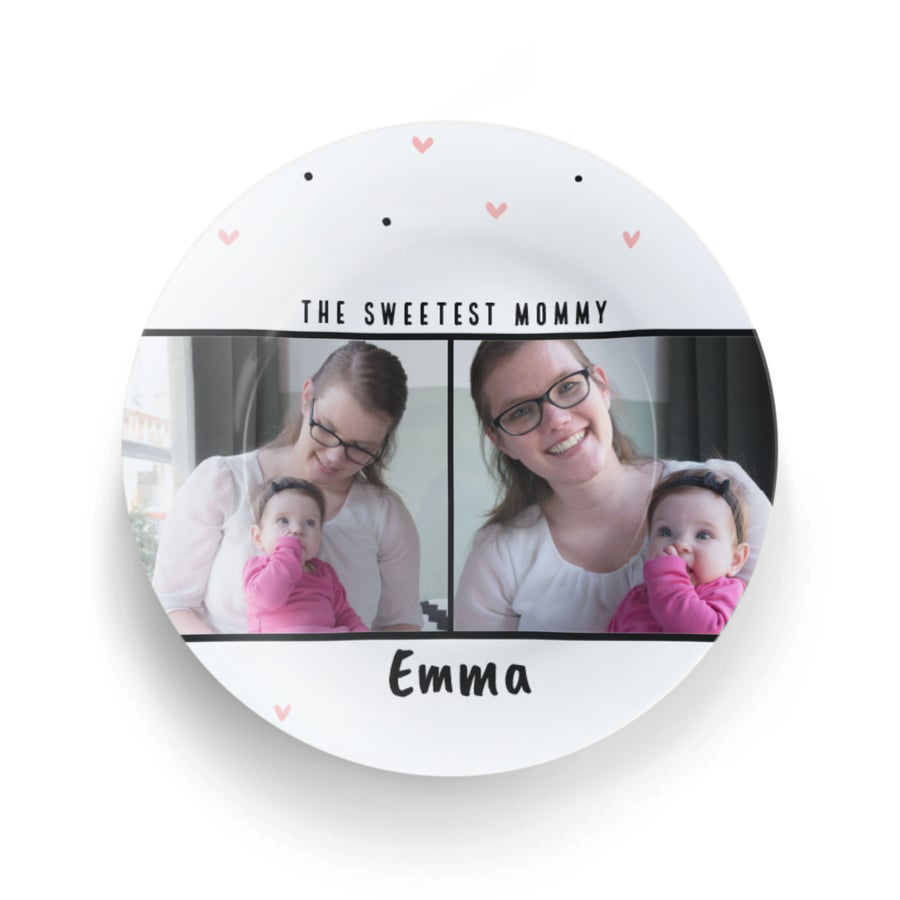 Piatto personalizzato - Festa della Mamma