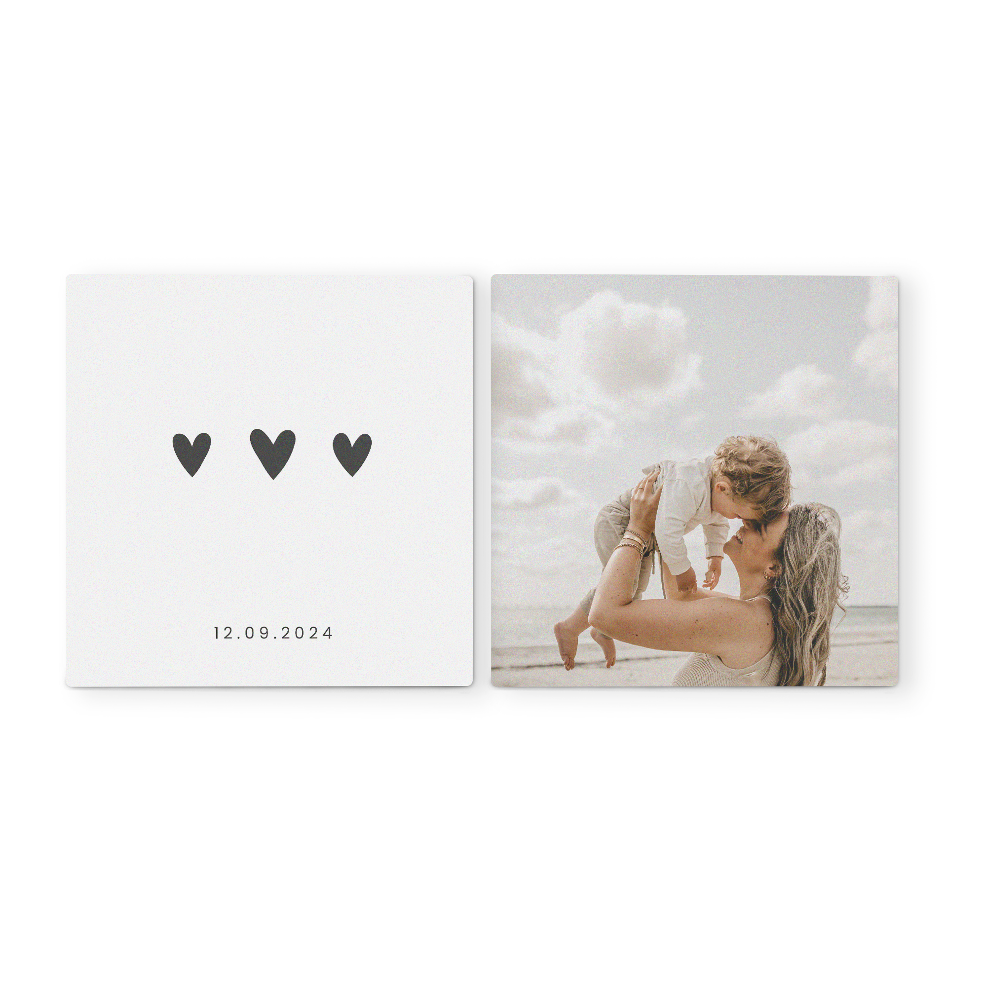 Personalisierte Forex-Wandbilder – Quadratisch – 2-teilig