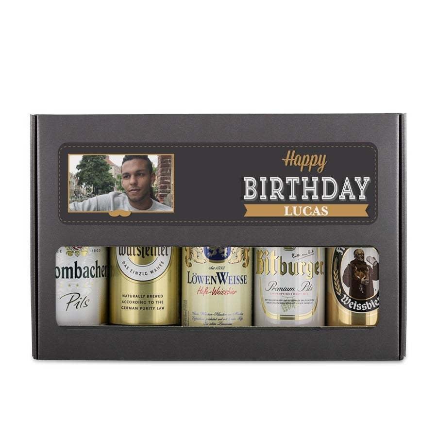 Coffret de bières allemandes