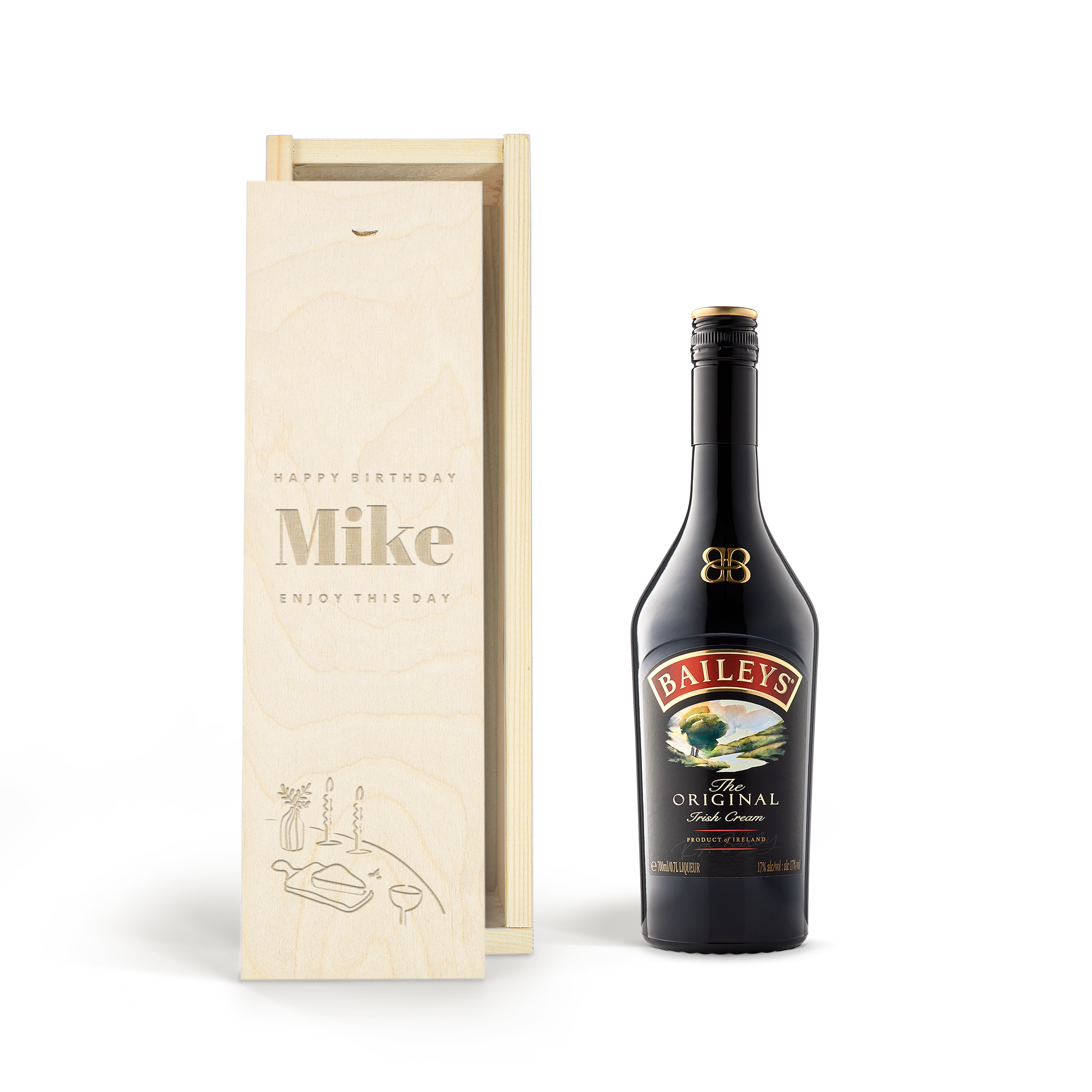 Likér Baileys Original - Gravírovaná kazeta