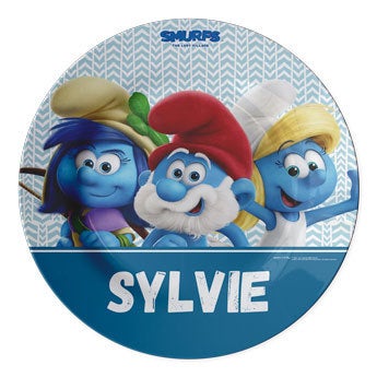 Les Schtroumpfs - Assiette