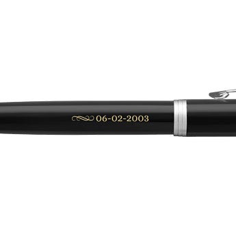 Personalised fountain pen - Parker - IM - Black - Left-handed