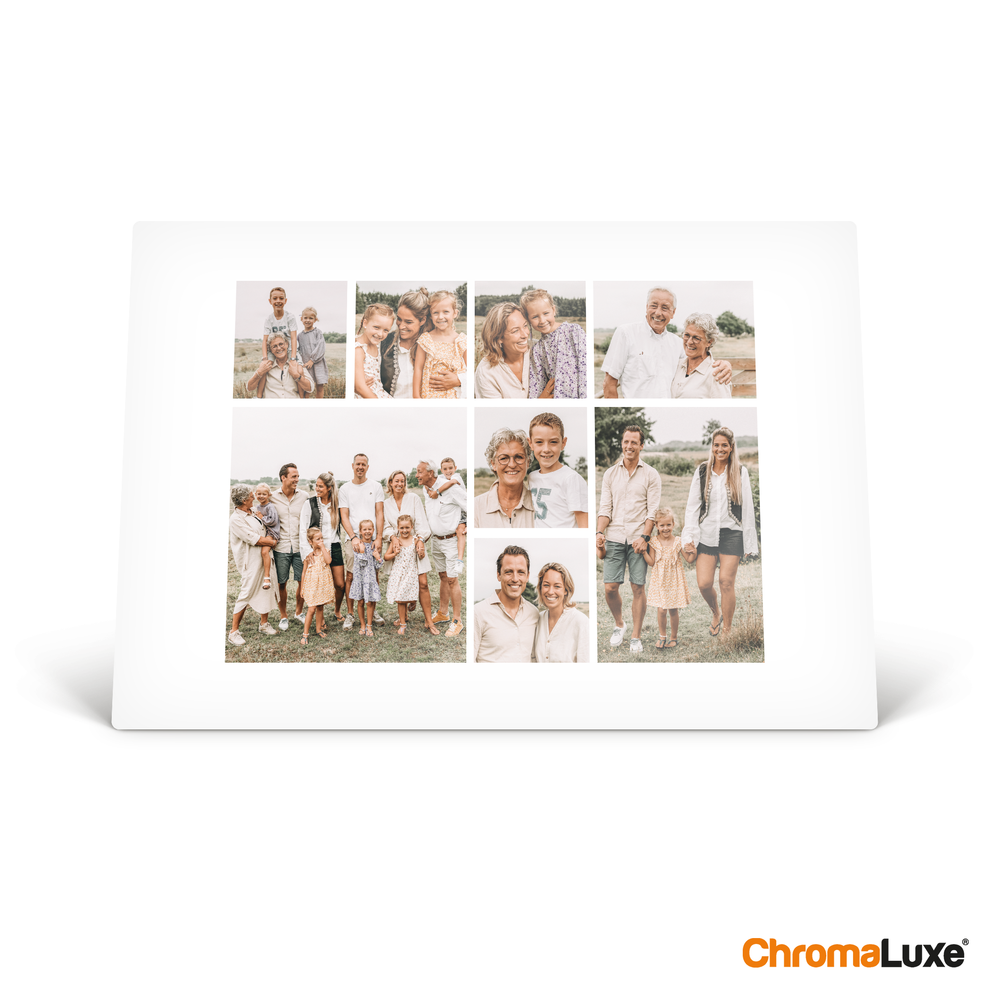 Personalised aluminium print - 30 x 20 cm