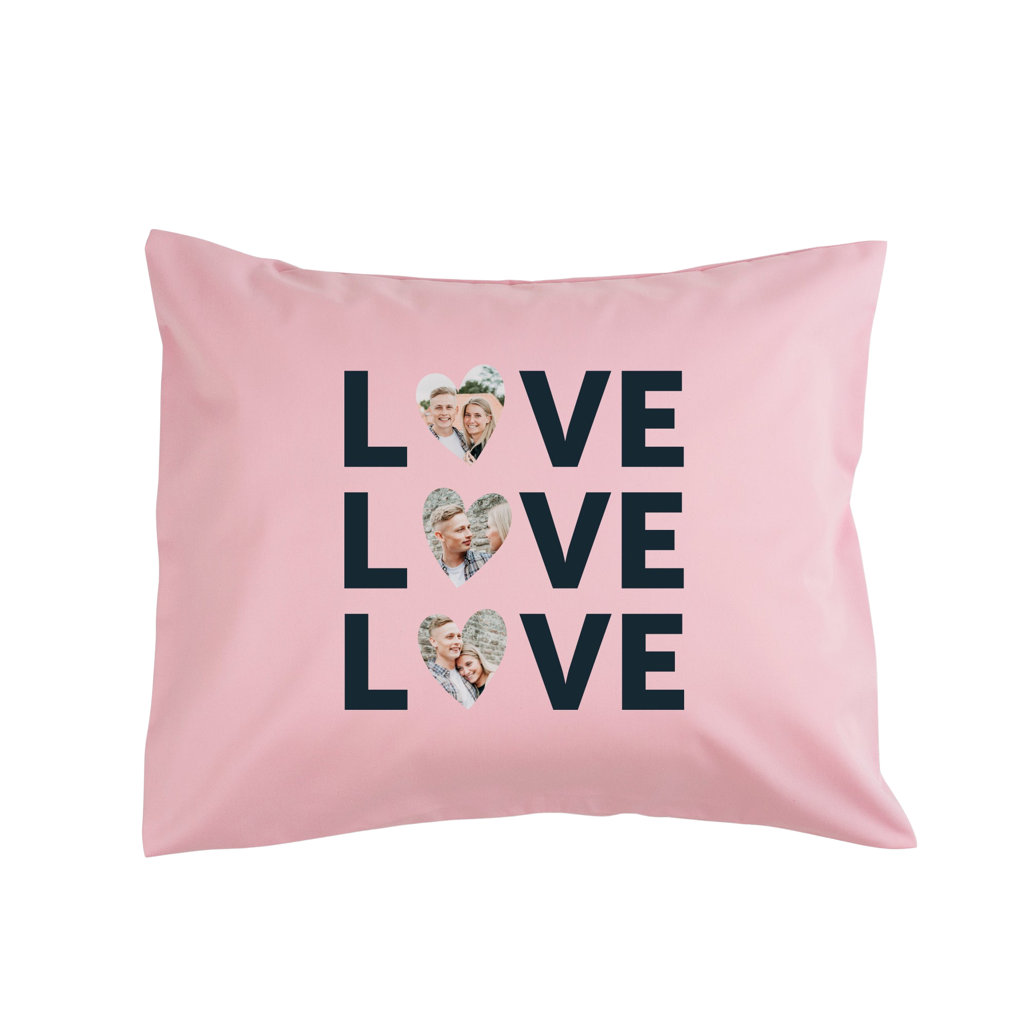 Polster bedrucken - Rosa (50 x 60 cm)
