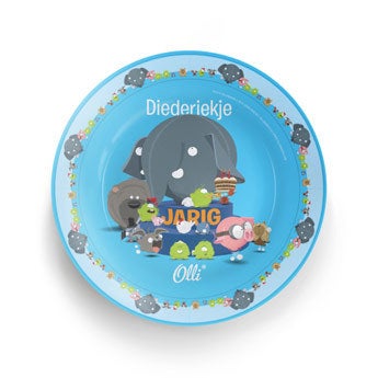 Olli - Assiette prénom