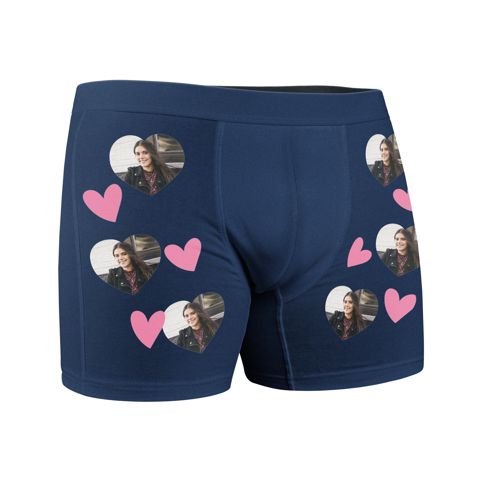 Personalised boxer shorts - M - Blue