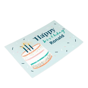 Personalised postcard - Birthday - Landscape