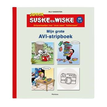 Suske & Wiske junior voor jongens - Stripboek met naam en foto - Hardcover