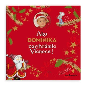 Personalizovaná detská kniha - Záchrana Vianoc