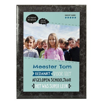 Beste Juf / Meester oorkonde