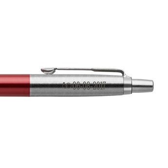 Personalised ballpoint pen - Parker - Jotter - Red - Right-handed