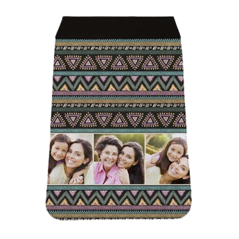 Personalised shoulder bag cover - Black - Large