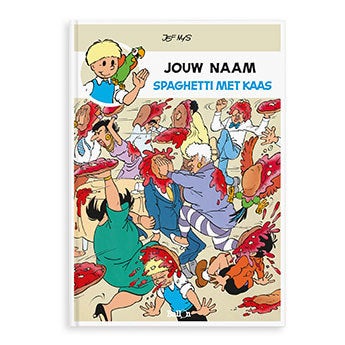 Jommeke, spaghetti met kaas