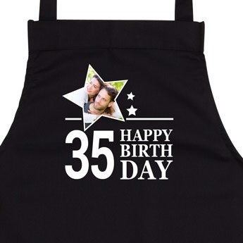 Birthday apron