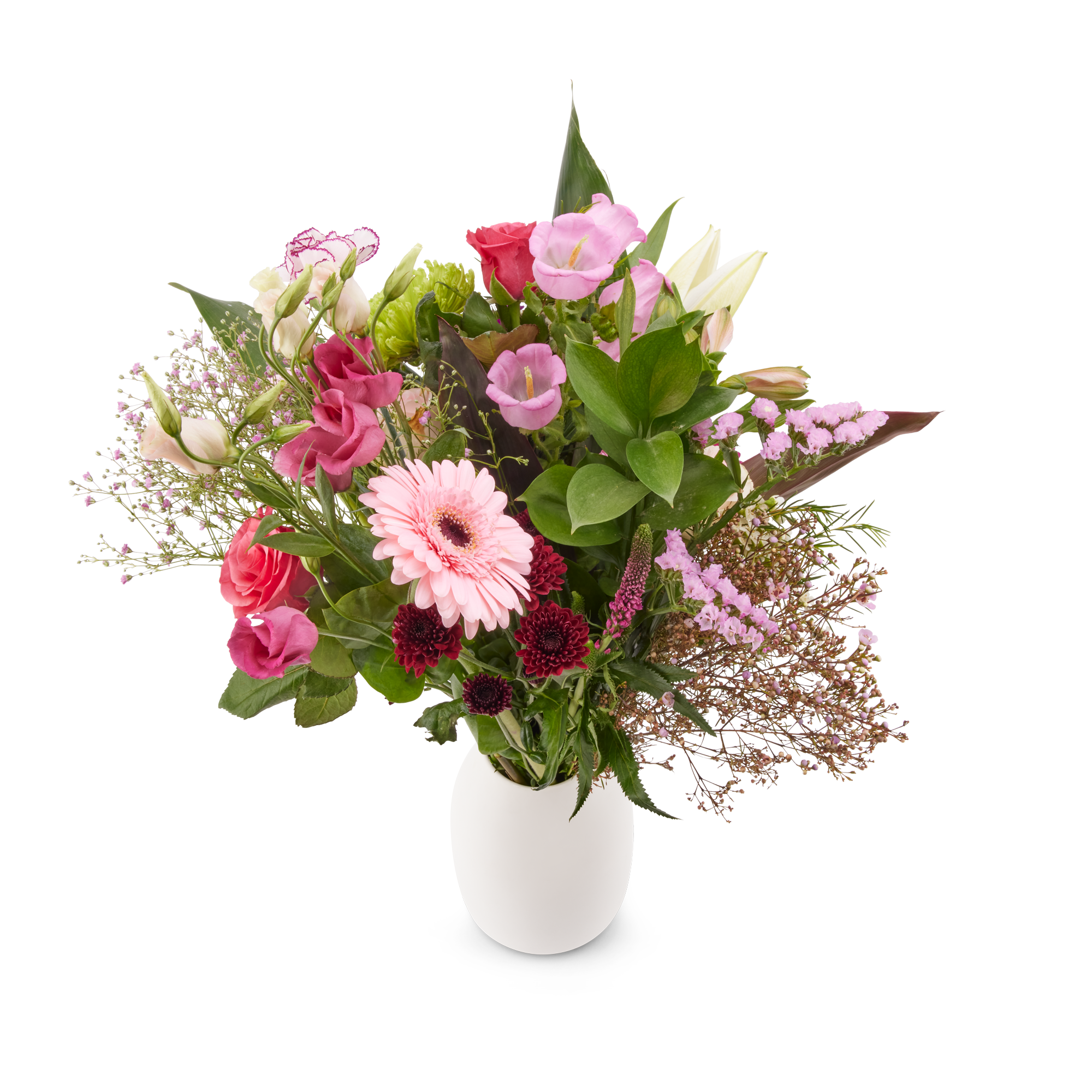 Blumen verschicken - Pflückblumen - Rosa - Large