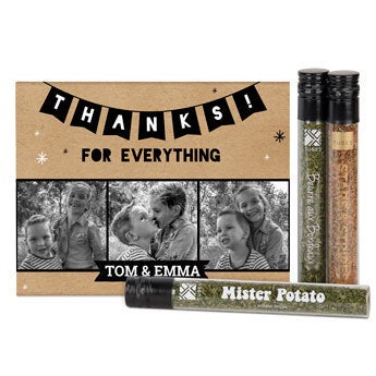 Csövek díszdobozban - Fűszerek