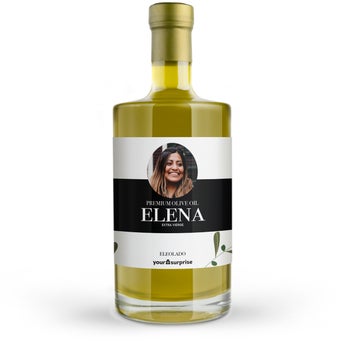 Olio d'oliva personalizzato