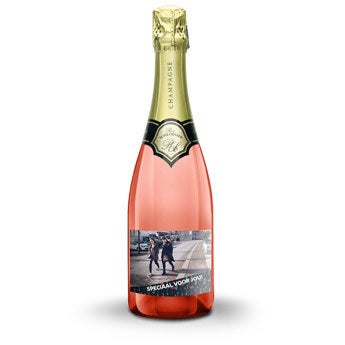 René Schloesser rosé 750 ml - Met bedrukt etiket
