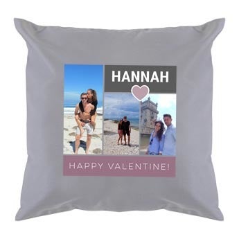 Personalised cushion - Love-themed