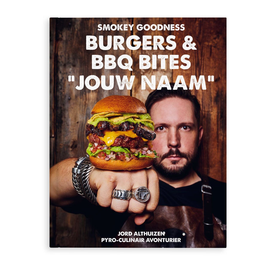 Boek "Burgers & BBQ Bites" personaliseren