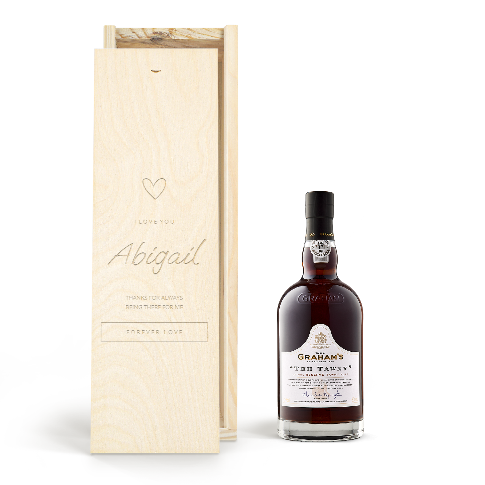 Personalised Port - Graham's - The Tawny Reserve